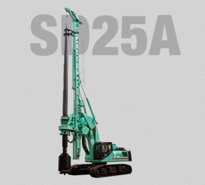 China Multi Functional Rotary Water Well Drilling Rig Hydraulic 25M for sale