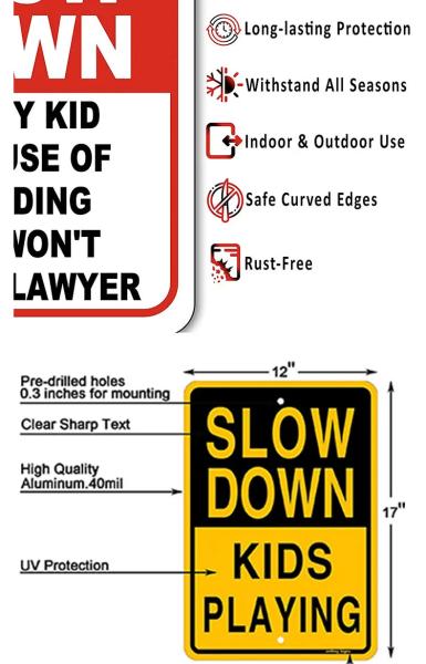 Quality Reflective Speed Limit Signs for sale