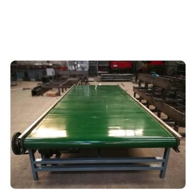 China PVC Conveyor Assembly Line Fire Resistant Flat Belt Conveyor for sale
