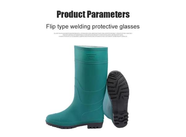 Quality Piercing Resistant Waterproof Rain Boot PVC Customizable ISO Certificate for sale