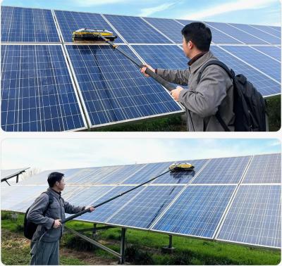 Cina X53 apparecchiatura per il lavaggio dei pannelli solari lavaggio fotovoltaico spazzola di pulizia solare in vendita