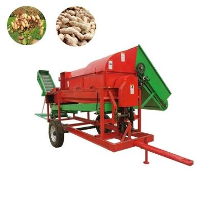 China OEM Peanut Picker Machine 7.5kw Groundnut Combine Harvester for sale