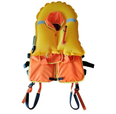 China Emergency Rescue Self Inflating Life Jacket Marine Life Jacket For Adults for sale