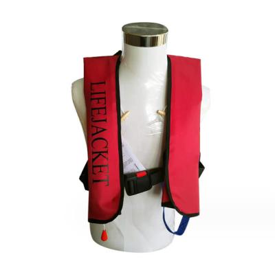 中国 ポータブル ハンディング ネック 充電式救命ジャケット TPU ナイロン 自動充電式救命ジャケット 販売のため