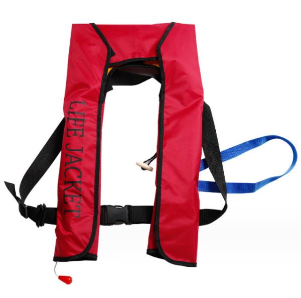 Quality Portable Hanging Neck Inflatable Life Jacket TPU Nylon Auto Inflate Life Jacket for sale