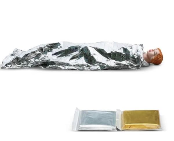 Quality Survival Waterproof Aluminum Foil Blanket Emergency For First Aid for sale