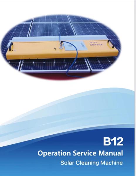 Quality Portable Solar Panel Cleaning Robot for sale