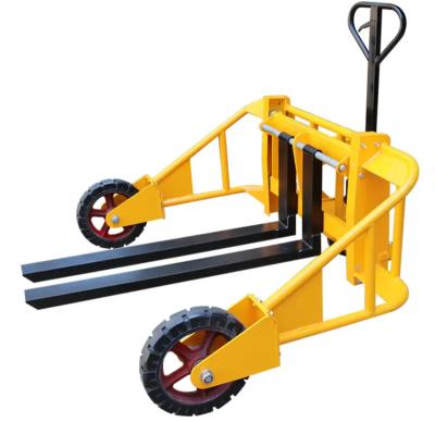 China Foldable Logistics Machines Construction Manual Hydraulic Handling Pallet Truck for sale