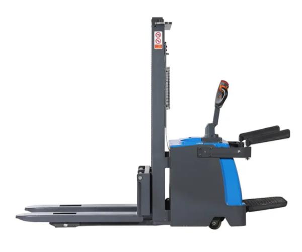 Quality Stand Up Logistics Machines Battery Powered Electric Pallet Truck Stacker ODM for sale