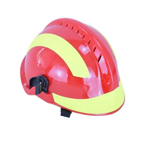 Quality Light Weight Rescue Equipment Fire Helmet With Flashlight for sale