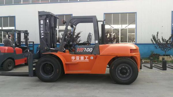 Quality Diesel 10 Ton CPC100 Hydraulic Diesel Forklift With EPA/Euro5 for sale