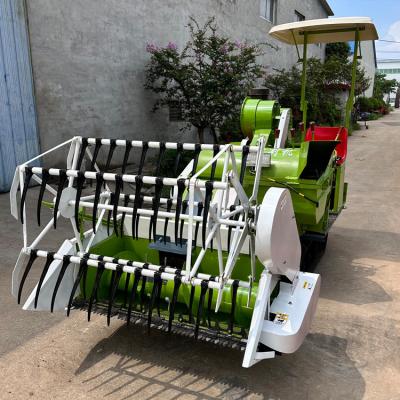 China Crawler Harvester Self-Propelled Track Grain Combine Harvester for sale