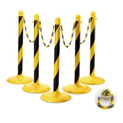 China Multifunctional Plastic Screw Post After Yellow / Black Road Safety for sale