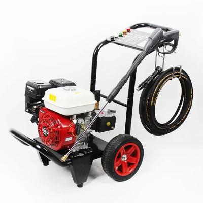 China Portable Gasoline High-Pressure Washer For Wall Garden And Car Cleaning Pipe Unclogging Washer for sale