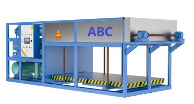 China 5 ton Bloc-ijsfabriek Machine voor het maken van ijs Betonkoeling Fabriekkoeling Voedselconservering Te koop
