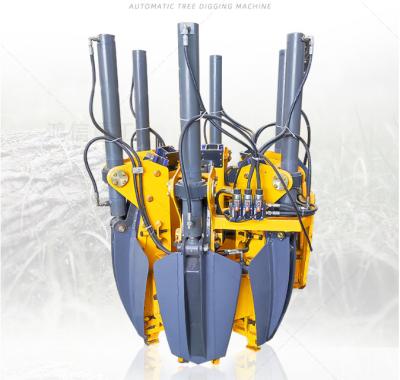 China Fully Automatic Hydraulic Tree Digging Machine, Tree Moving Machine, Nursery Garden for sale