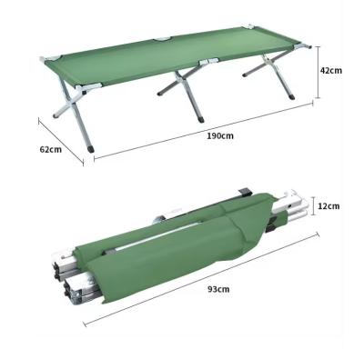 China Super Wide And Super Light Tactical Outdoor Emergency Bed Civil Defense Disaster Relief Folding Bed en venta