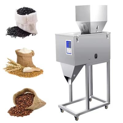 China Automatic Bag Powder Filler Particle Weighing Filling Machine for Tea Seeds Grains Food Packing Machine for sale