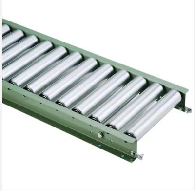 China Carbon Steel Roller Conveyor Assembly Line Loading And Unloading for sale