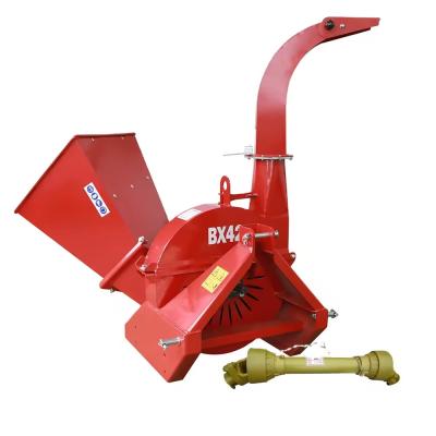 China 3 Point Hitch CE Approved Chinese Mini Tractor Pto Driven Portable Bx42 Small Wood Chipper for sale