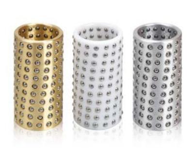 China De alta qualidade Brass/Steel Ball Retainer Cage Sliding Sleeve Bushing Bearing For Mould à venda