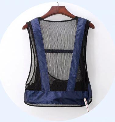 China Vestido de enfriamiento Compresor de enfriamiento por aire Tubo de vórtice de acero Color azul en venta
