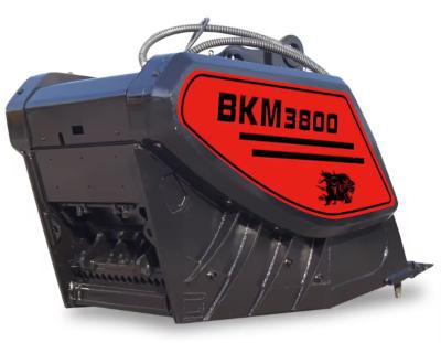China BKM Excavator Rock Crusher Bucket 10-60 Tonne Hydraulic Crusher Attachments for sale