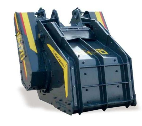Quality Excavator Stone Jaw BH70 Crusher Buckets Concrete Crusher Bucket For Digger for sale