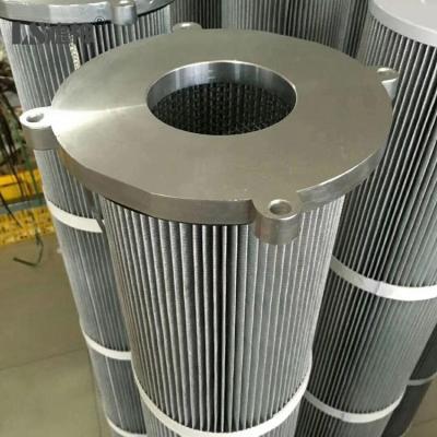 China Quick Dismantling Anti Static Air Filter Oil Removing Dust Collector Cartridge for sale