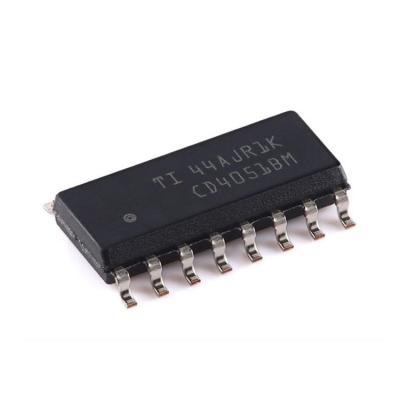 China CD4051BM96 SOP-16 CMOS Single-channel 8-channel Analog Multiplexer Chip Switch IC for sale