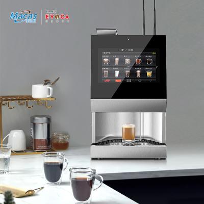 China 220VAC Empresa de máquinas expansoras de café expresso para escritório com função IOT à venda