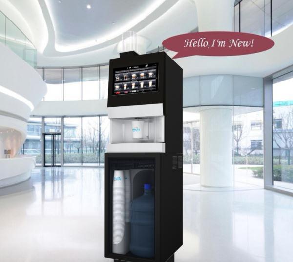 Quality Restaurant Smart Bean To Cup Coffee Vending Machine With Programmable Setting for sale