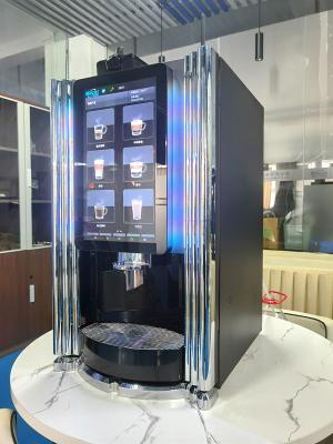 China Máquina de venda automática de café comercial 10 sabores de bebidas quentes à venda