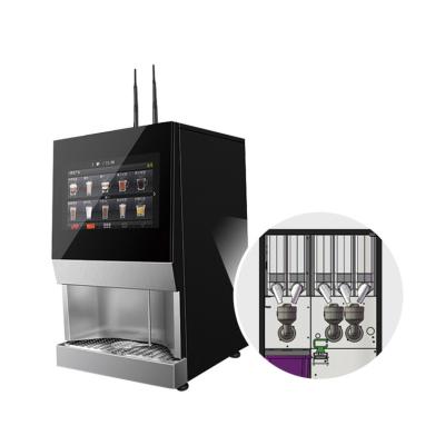 Cina Magnetic Pump Tabletop Instant Coffee Vending Machine per ristoranti in vendita