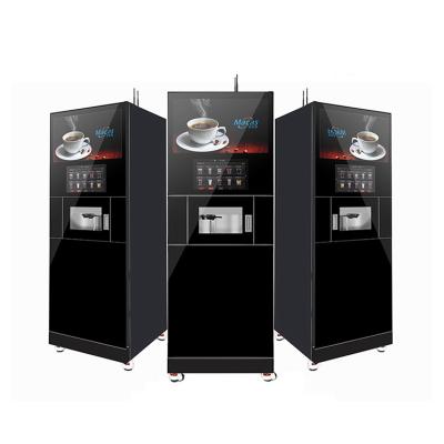 中国 CE認証のキャッシュレスインスタントコーヒー自動販売機 OEM ODM 販売のため