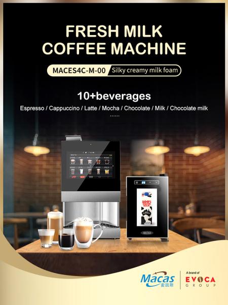 Quality DIY Menu Freshly Brewed Coffee Vending Machine Anti Pollution for sale