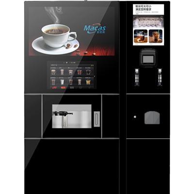 Китай OEM коммерческий автомат для продажи кофе Электростатический автомат для продажи мороженого кофе продается