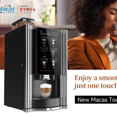 China Espresso Coffee Smart Countertop Coffee Vending Machine 220V 50Hz for sale