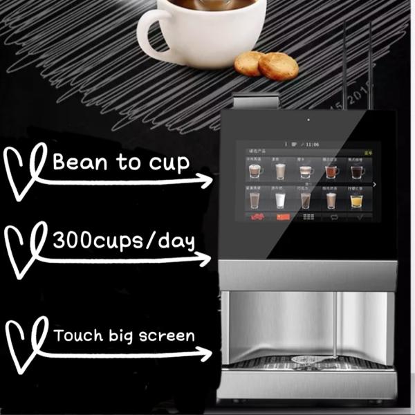 Quality DIY Menu Countertop Coffee Vending Machine With Tap Water Connection for sale