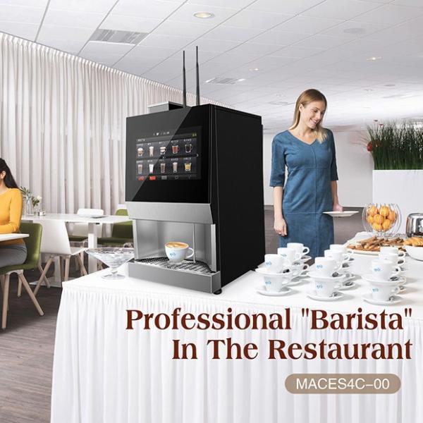 Quality Stainless Steel 304 Table Top Commercial Coffee Vending Machine Hotel Use for sale