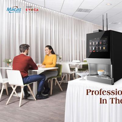 China Desktop Freshly Ground Coffee Vending Machine For Convenient Coffee Brewing At Office for sale
