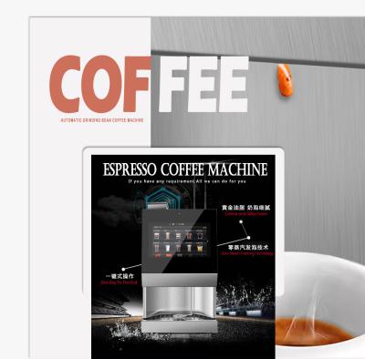 China Sirva café fresco de manera eficiente con nuestra máquina expendedora de café de grano a taza de alto nivel en venta