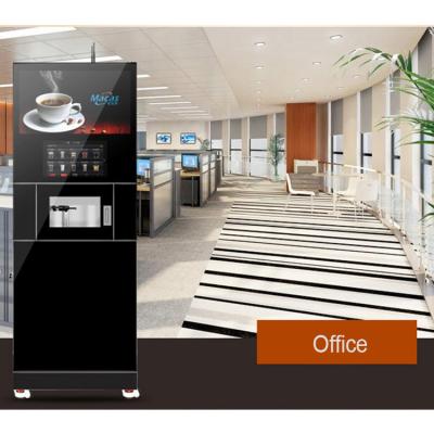 China Floor Standing Coffee Machine With Smart Touch Screen And User-Friendly Interface for sale