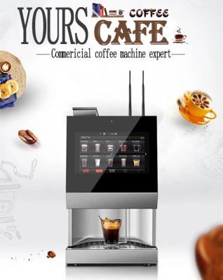 China Automatically Serve Fresh Coffee With Our Bean To Cup Coffee Vending Machine zu verkaufen