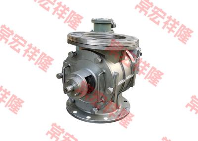 China Dispensador elétrico de aço inoxidável de tipo válvula de flange rotativa pneumática personalizada à venda