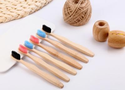 China Cepillo de dientes de bambú sostenible de Mini Eco Bamboo Toothbrush el 14.5cm en venta