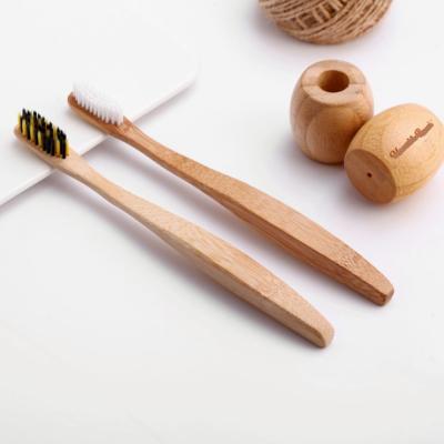 China Uso biodegradable del viaje del cepillo de dientes de la longitud 210m m de la caja de bambú del tenedor en venta