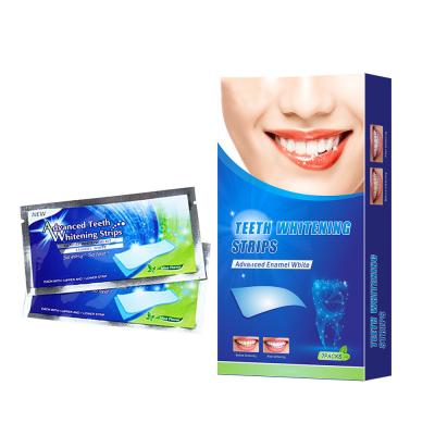 China Oral Treatment 6% H202 Dental Teeth Whitening Strips 14Pcs Traveling Use for sale