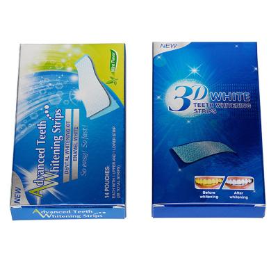 China COA Dental Teeth Whitening Strips 3D Ultimate White Peppermint Flavor for sale