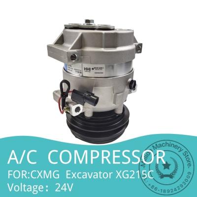 China XCMG Excavator XE215C Air Conditioner Compressor Parts 11N6-91040 for sale
